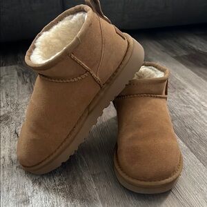 UGG Tan Ankle Boots